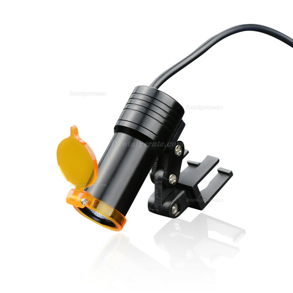 Dental 5W LED-Scheinwerferlampe Clip-on-Typ f&uuml;r Bincolar Lupe